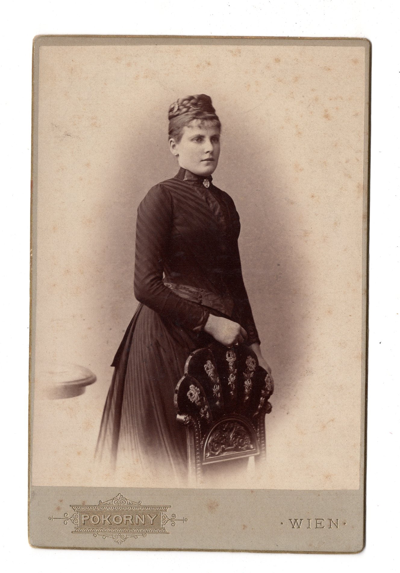 Fotografie Feine Dame - Wien 1890 / CAB W-19