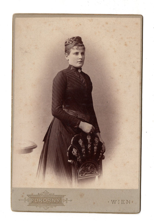 Fotografie Feine Dame - Wien 1890 / CAB W-19