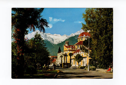 Ansichtskarte Merano Meran / Promenade & Kurhaus / Südtirol / Italien