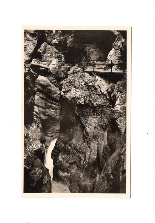 Ansichtskarte Breitachklamm bei Oberstdorf / Allgäu
