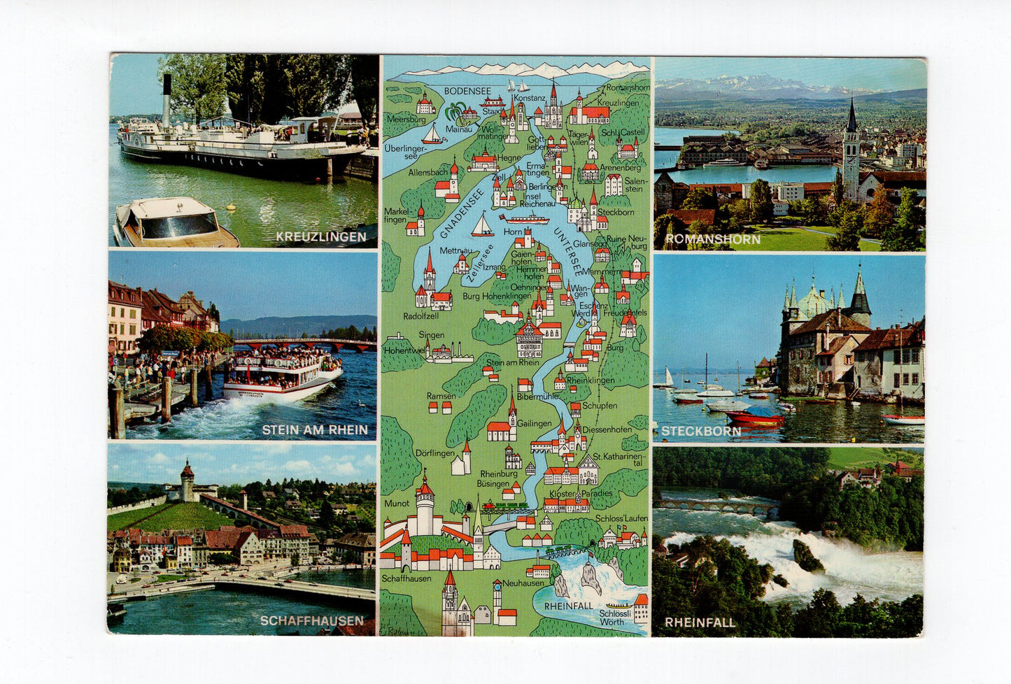 Ansichtskarte Stein am Rhein /  Kreuzlingen / Steckborn +++ Schweiz