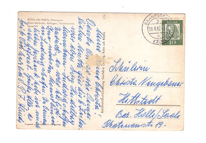 Ansichtskarte Köln am Rhein / Rheinpark / G1-57