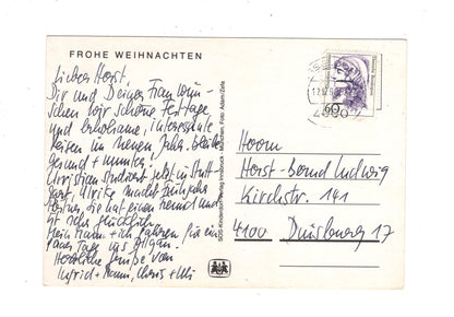 Ansichtskarte Feiertage / Frohe Weihnachten / K1-59