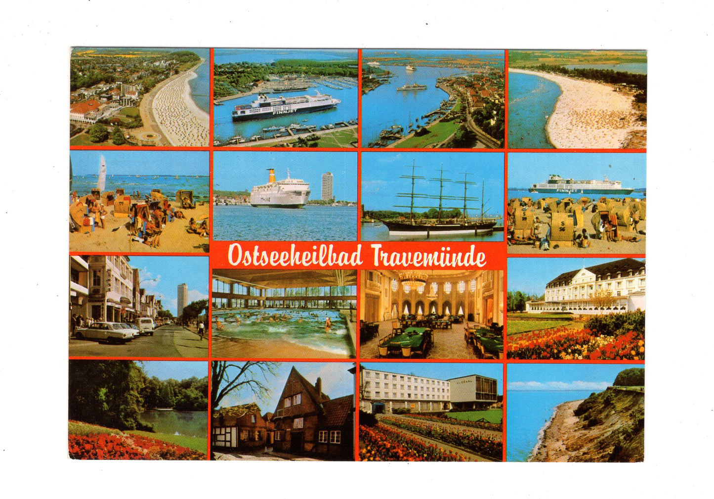 Ansichtskarte Ostseeheilbad Travemünde