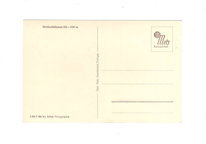 Ansichtskarte Breitachklamm bei Oberstdorf / Allgäu