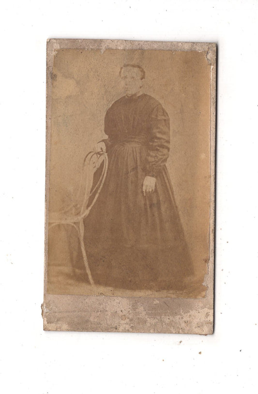 Fotografie Feine Dame - Mosbach 1860er
