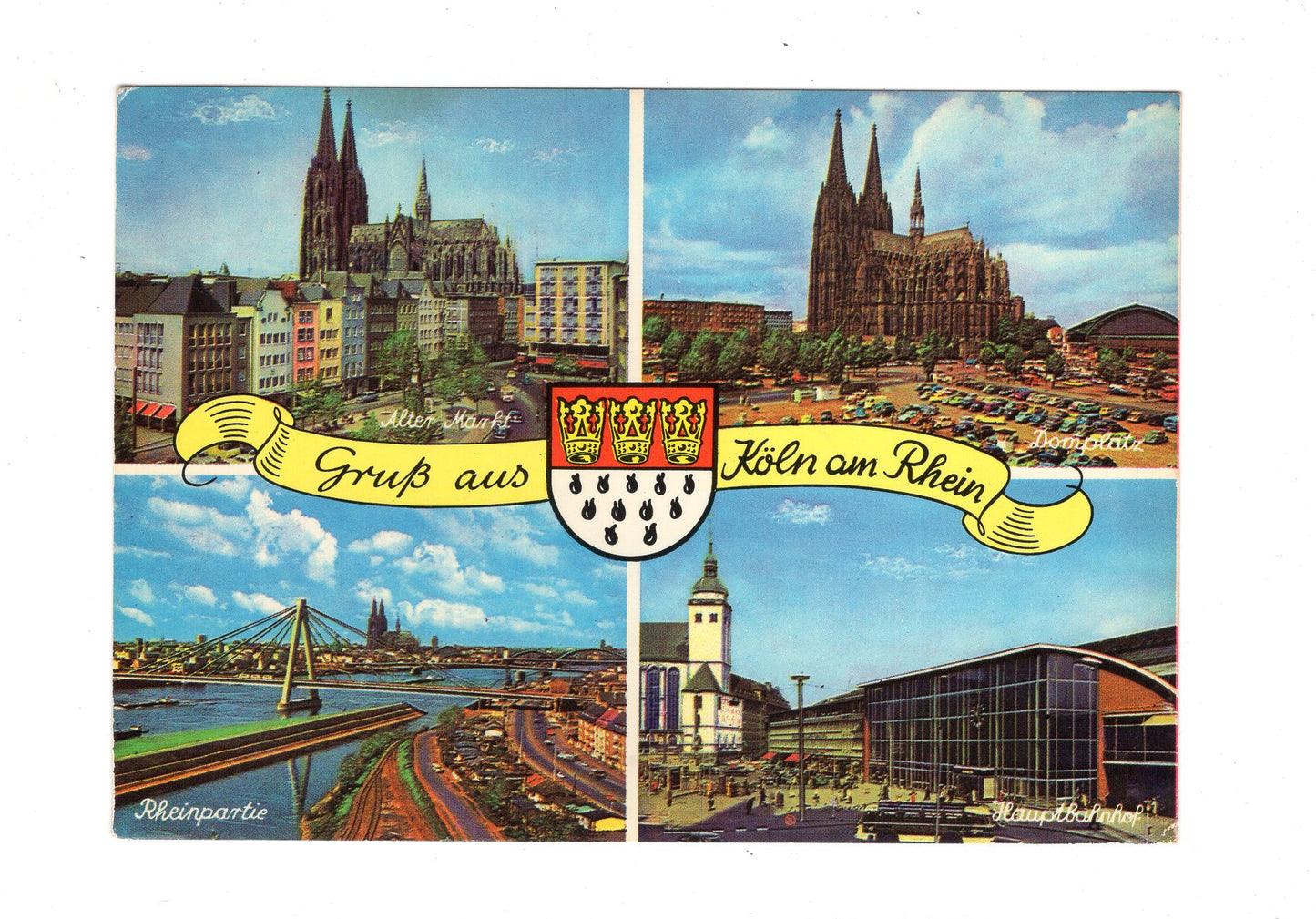 Ansichtskarte Köln am Rhein / Alter Markt +++ / G1-57