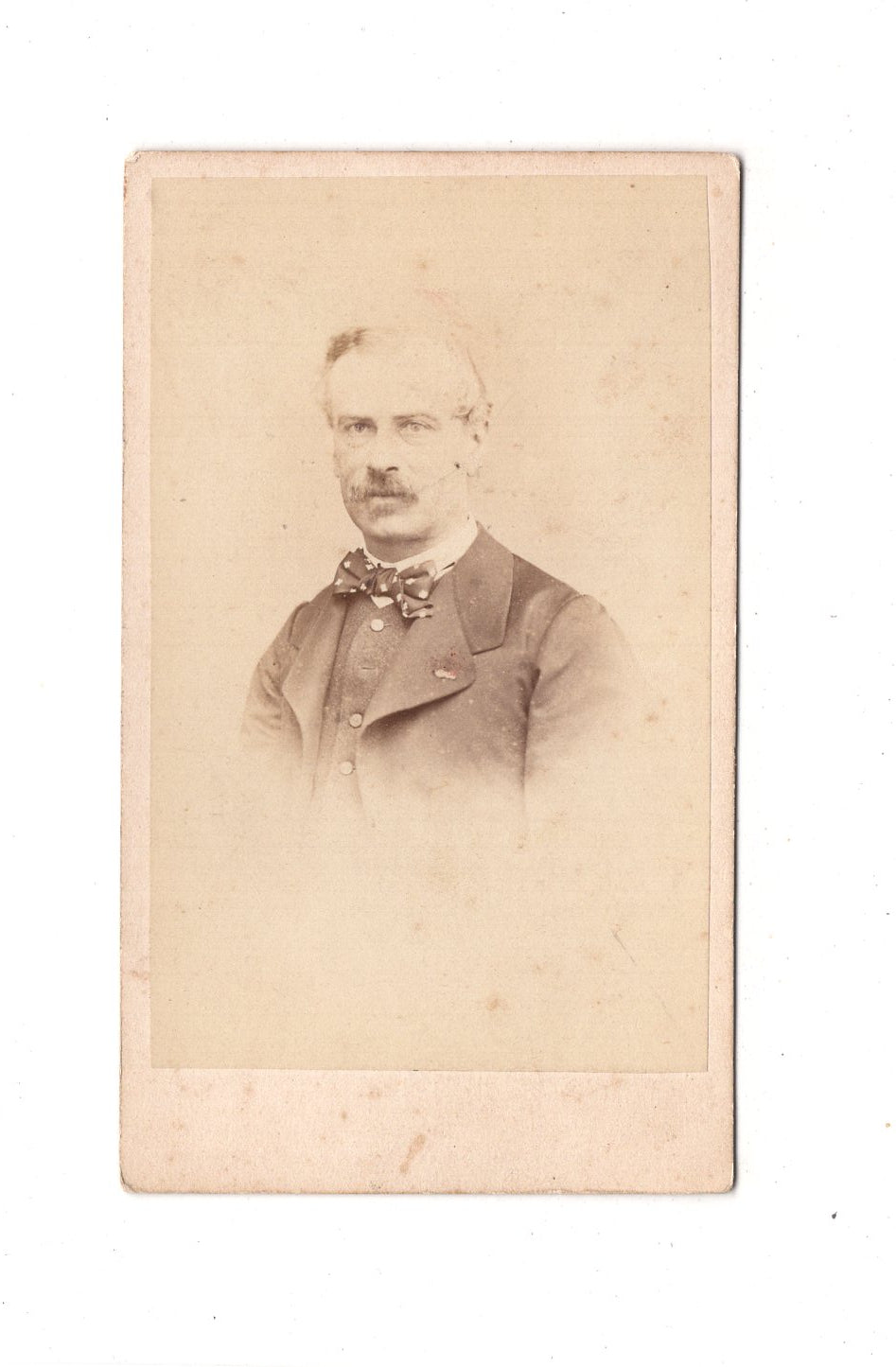 Fotografie Herrenportrait - Lyon 1860er / CDV C1-19