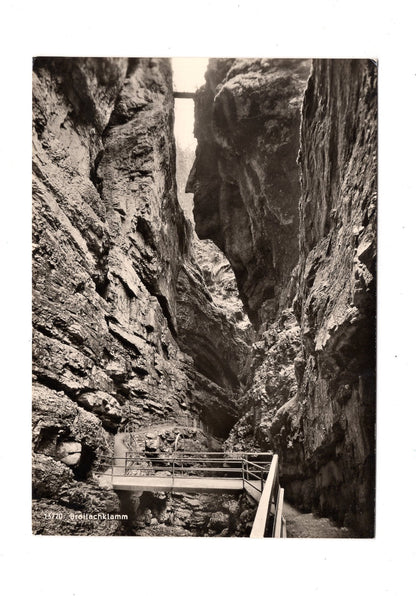 Ansichtskarte Breitachklamm bei Oberstdorf / Allgäu
