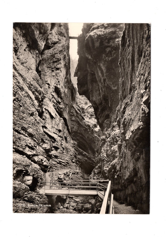 Ansichtskarte Breitachklamm bei Oberstdorf / Allgäu