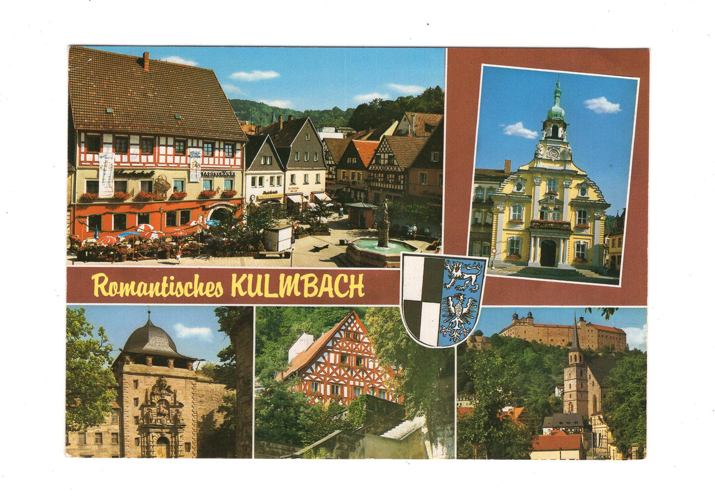 Ansichtskarte Kulmbach - Frankens Biermetropole