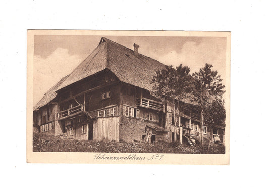 Ansichtskarte Schwarzwald / Schwarzwaldhaus / K1-56