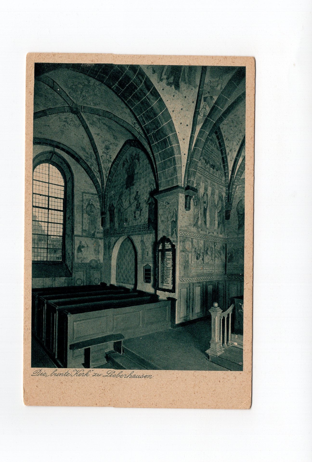 Ansichtskarte Die bunte Kerk zu Lieberhausen