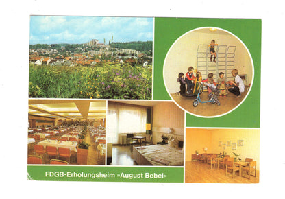 Ansichtskarte Friedrichroda / FDGB-Erholungsheim August Bebel