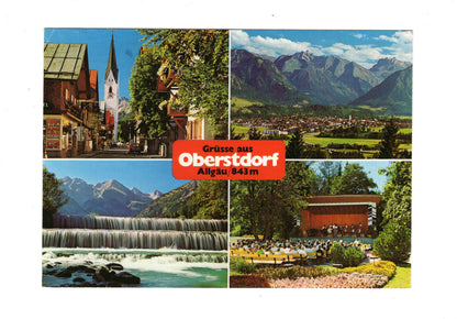 Ansichtskarte Oberstdorf im Allgäu / H1-53