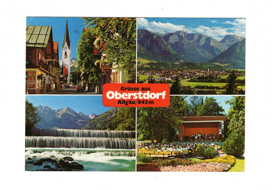 Ansichtskarte Oberstdorf im Allgäu / H1-53