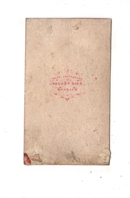 Fotografie Feine Dame - Mosbach 1860er