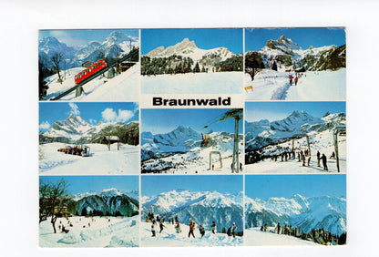 Ansichtskarte Braunwald / Schweiz
