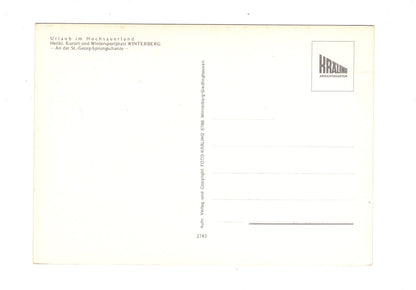 Ansichtskarte Winterberg / Hochsauerland / An der St.-Georg-Sprungschanze  / H1-70