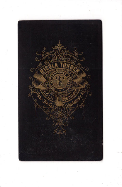 Fotografie Herrenportrait - Köln 1880er