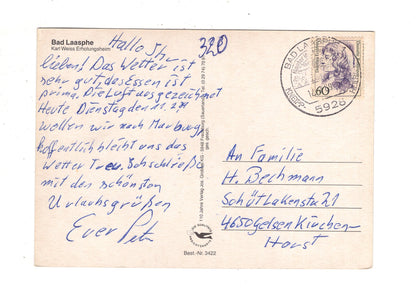 Ansichtskarte Bad Laasphe / Karl Weiss Erholungsheim / I1-66