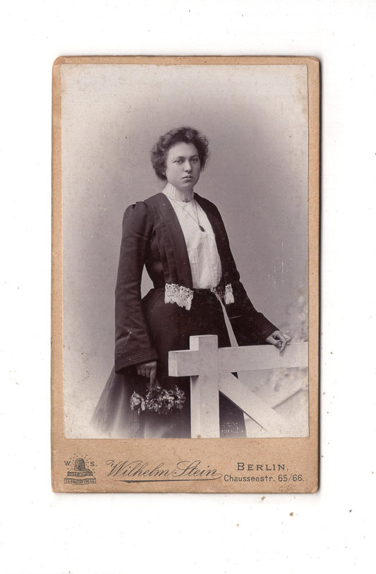Fotografie Feine Dame - Berlin 1890er
