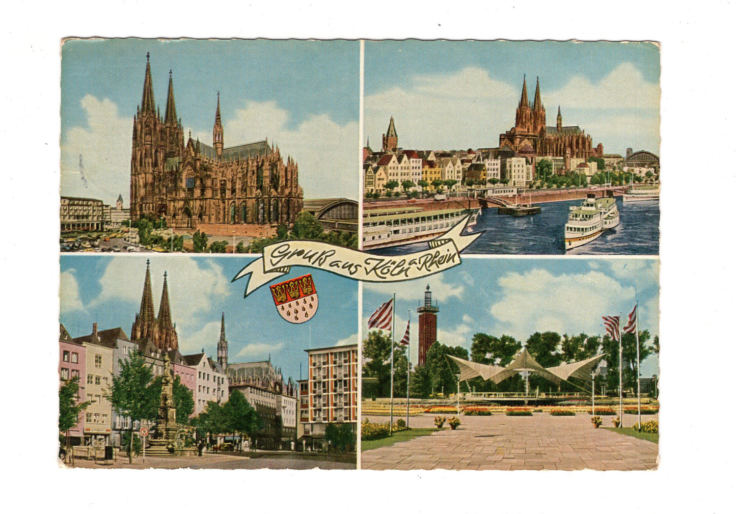 Ansichtskarte Köln am Rhein / G1-57