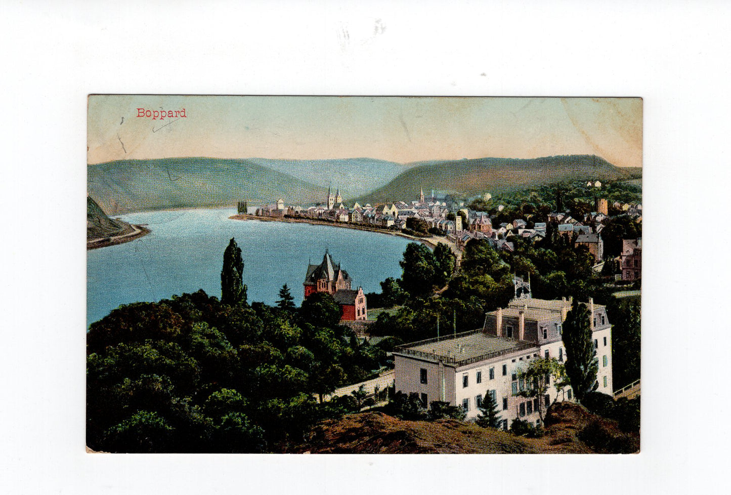 Ansichtskarte Boppard am Rhein - 1904
