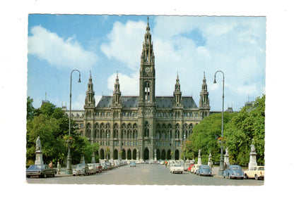 Ansichtskarte Wien / Rathaus / Österreich