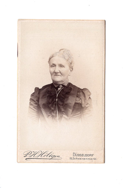 Fotografie Damenportrait - Düsseldorf 1890er