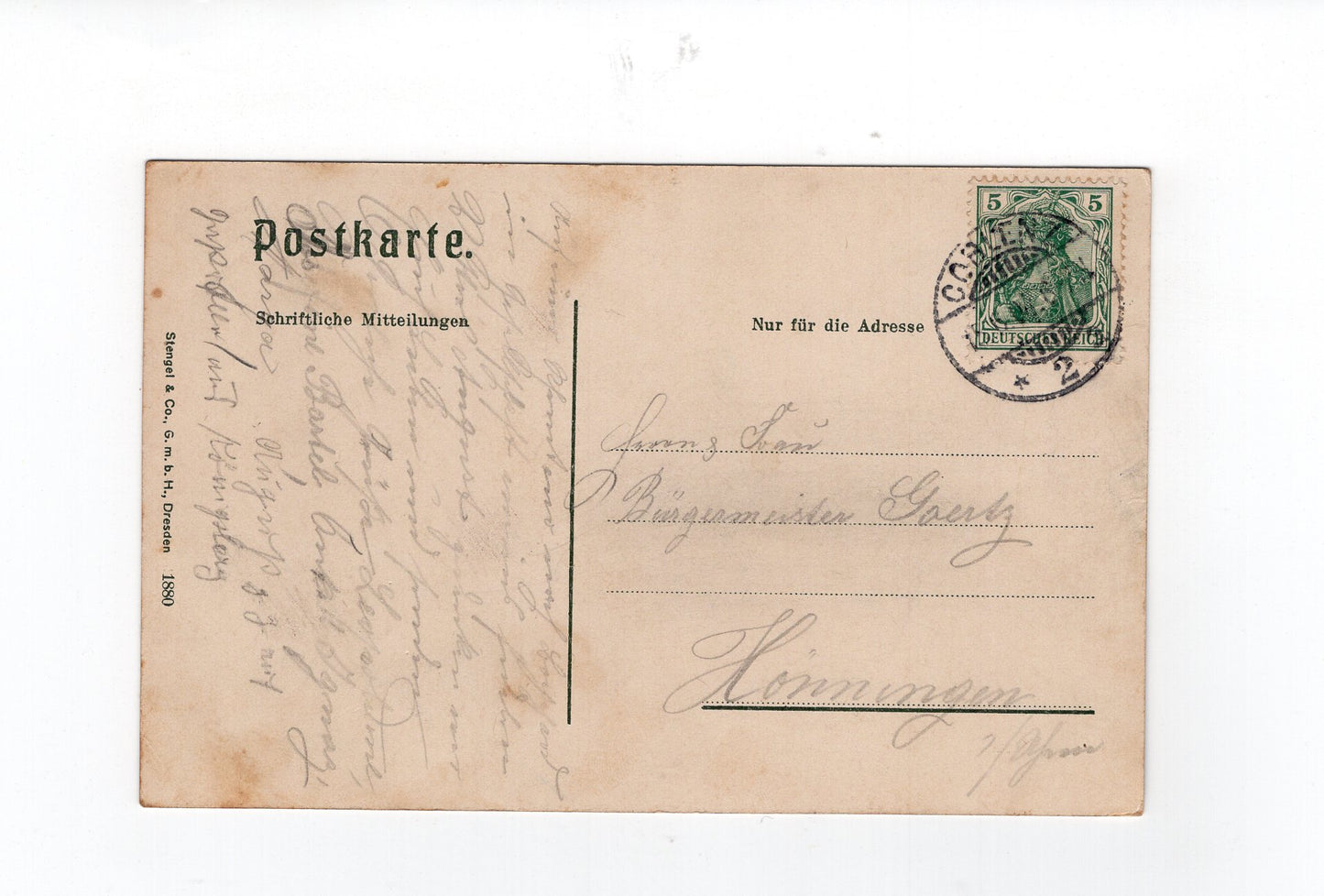 Ansichtskarte Boppard am Rhein - 1904