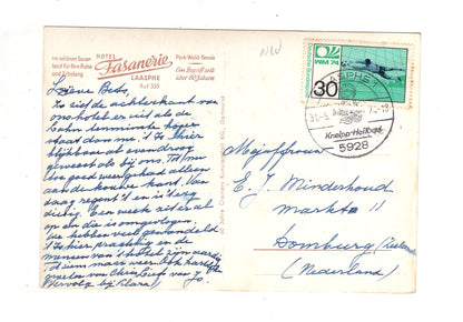 Ansichtskarte Bad Laasphe / Hotel Fasanerie / I1-66