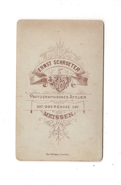 Fotografie Niedliche kleine Jungen - Meißen 1880er