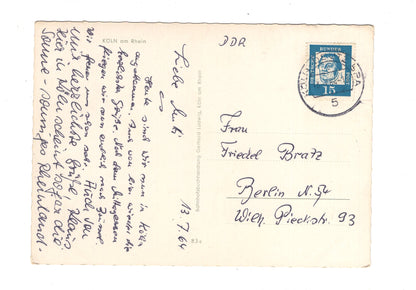 Ansichtskarte Köln am Rhein / G1-57