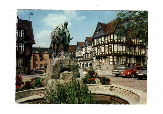 Ansichtskarte Wolfenbüttel / Stadtmarkt