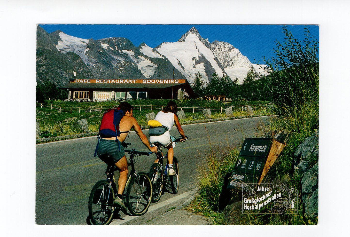 Ansichtskarte Großglockner-Hochalpenstraße / Auffahrt zum Kasereck / Österreich