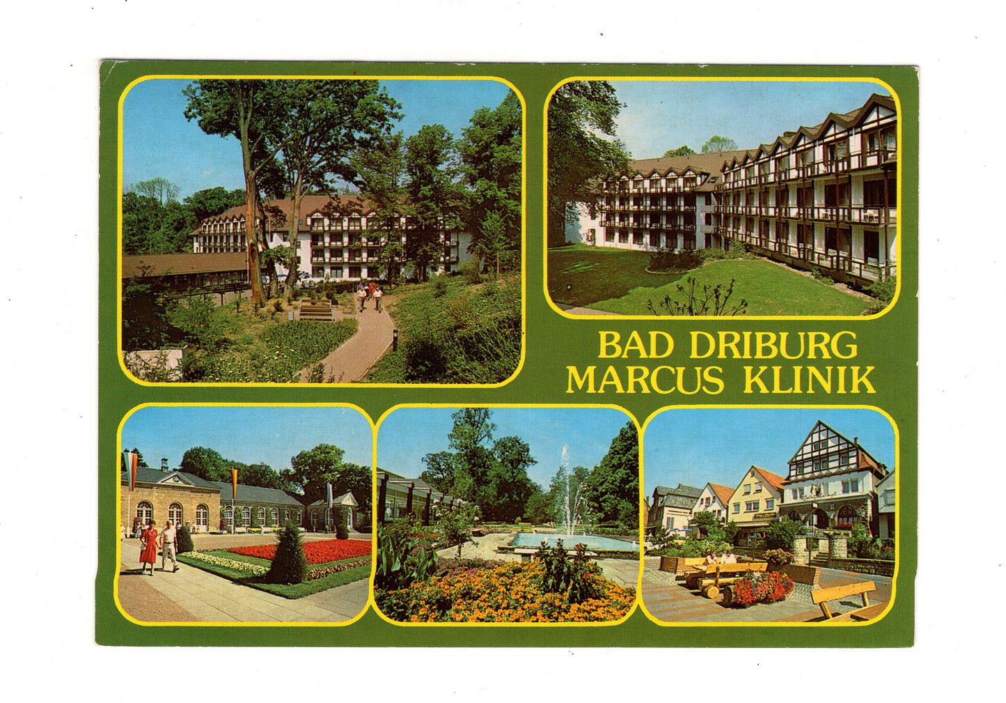 Ansichtskarte Bad Driburg / Marcus Klinik