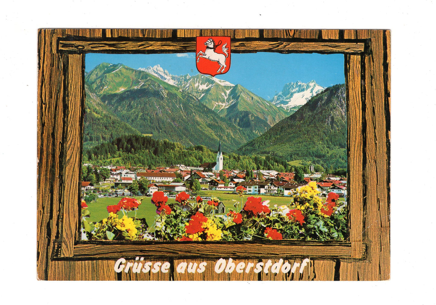 Ansichtskarte Oberstdorf im Allgäu / H1-53