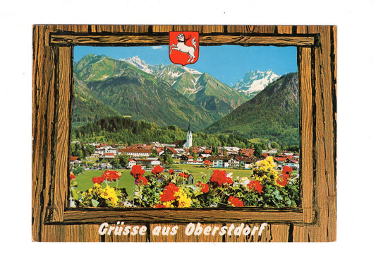 Ansichtskarte Oberstdorf im Allgäu / H1-53