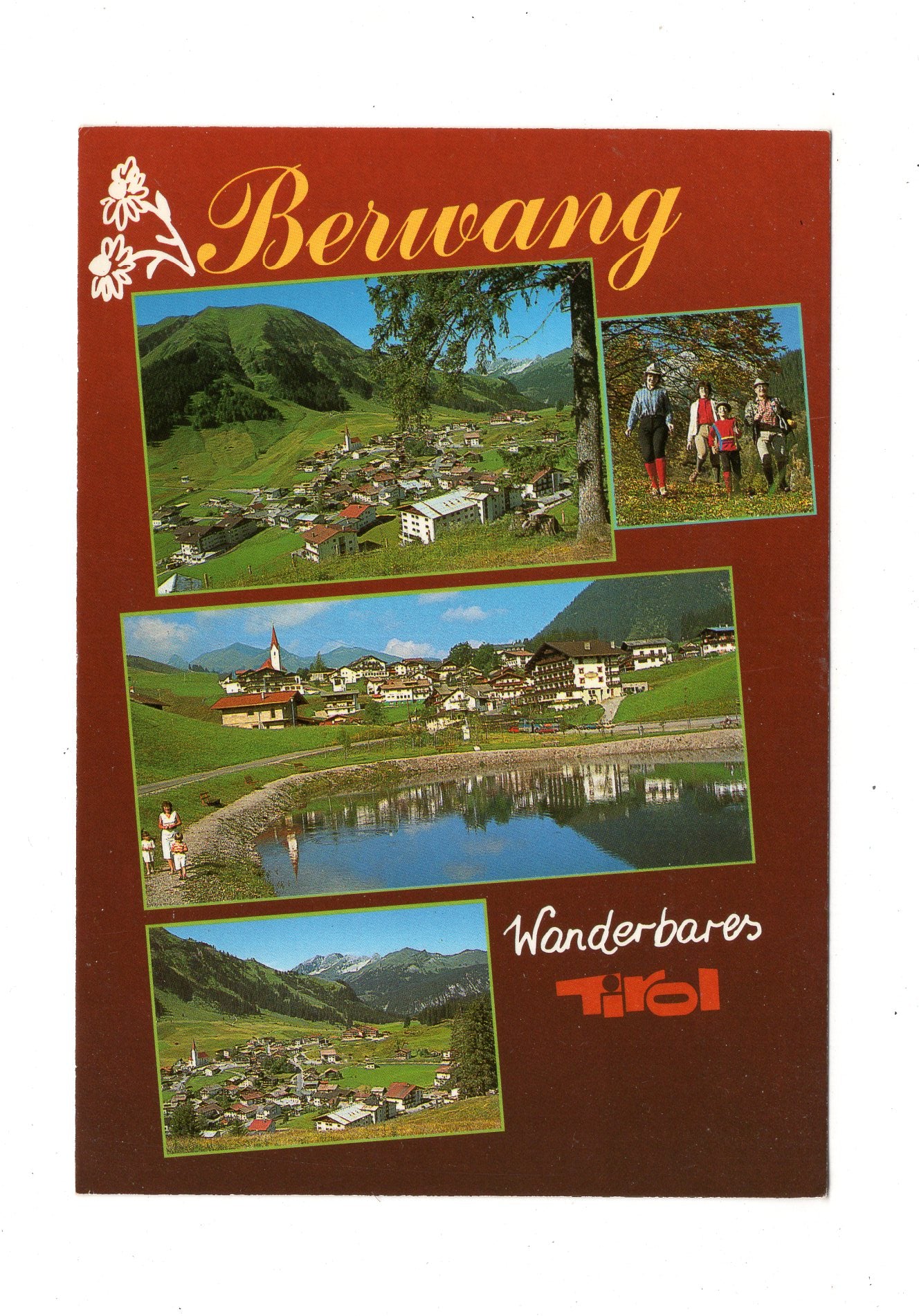 Ansichtskarte Berwang / Tirol / Österreich