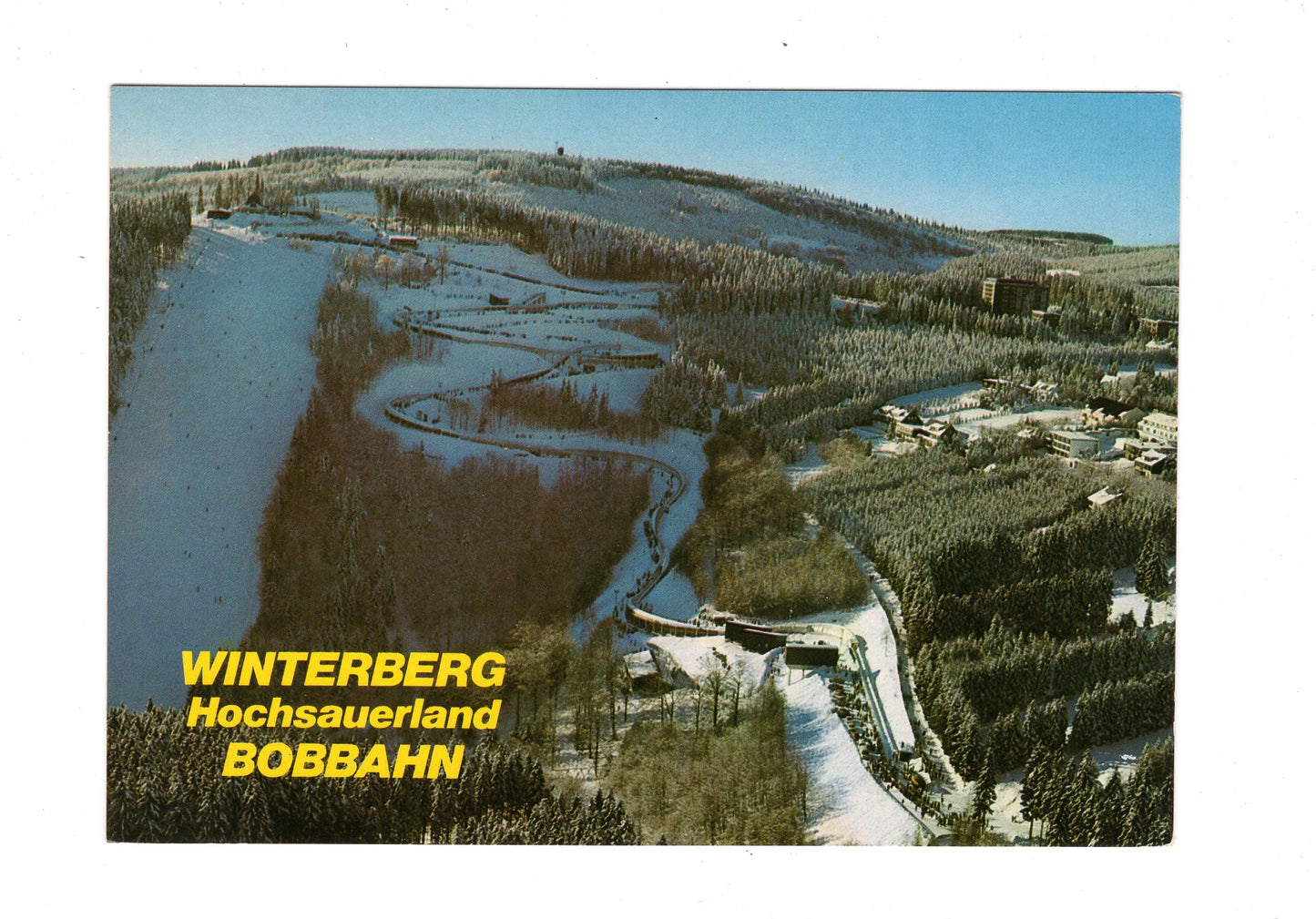 Ansichtskarte Winterberg / Hochsauerland / Bobbahn / H1-70