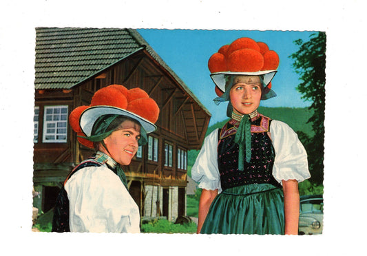 Ansichtskarte Schwarzwald / Gutacher Tracht / K1-56