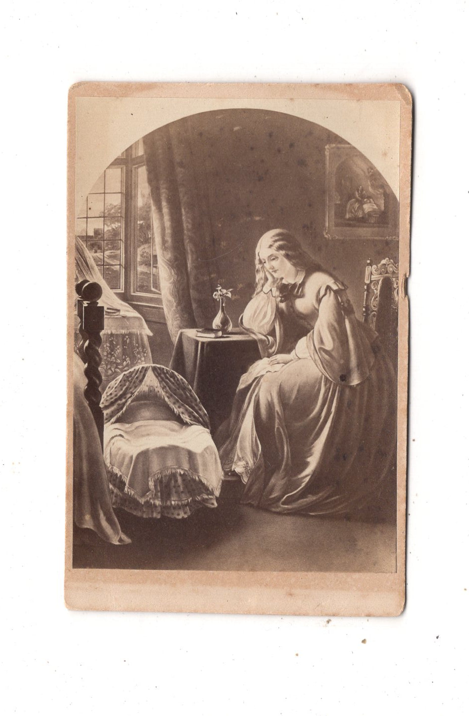 Fotografie Kunst / Einsame Frau - 1870er