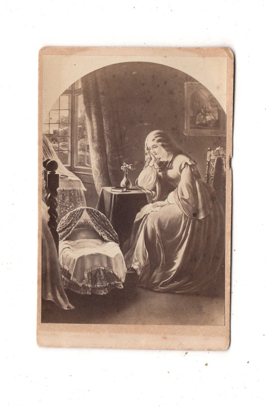 Fotografie Kunst / Einsame Frau - 1870er