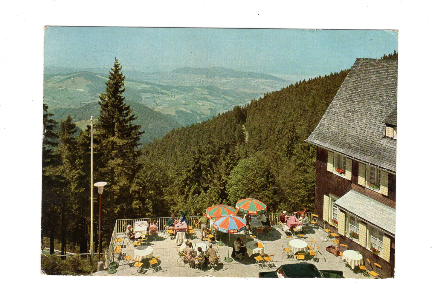 Ansichtskarte Berghotel - Rasthaus / Schauinsland