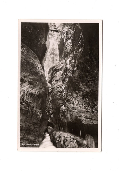Ansichtskarte Partnachklamm