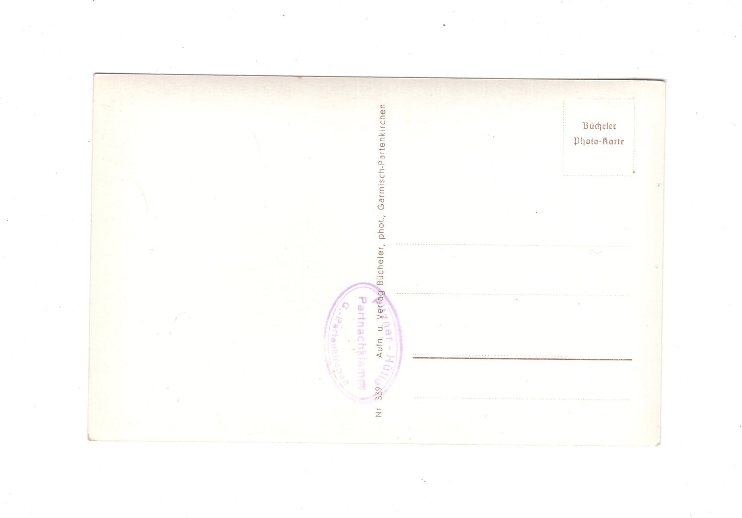 Ansichtskarte Partnachklamm