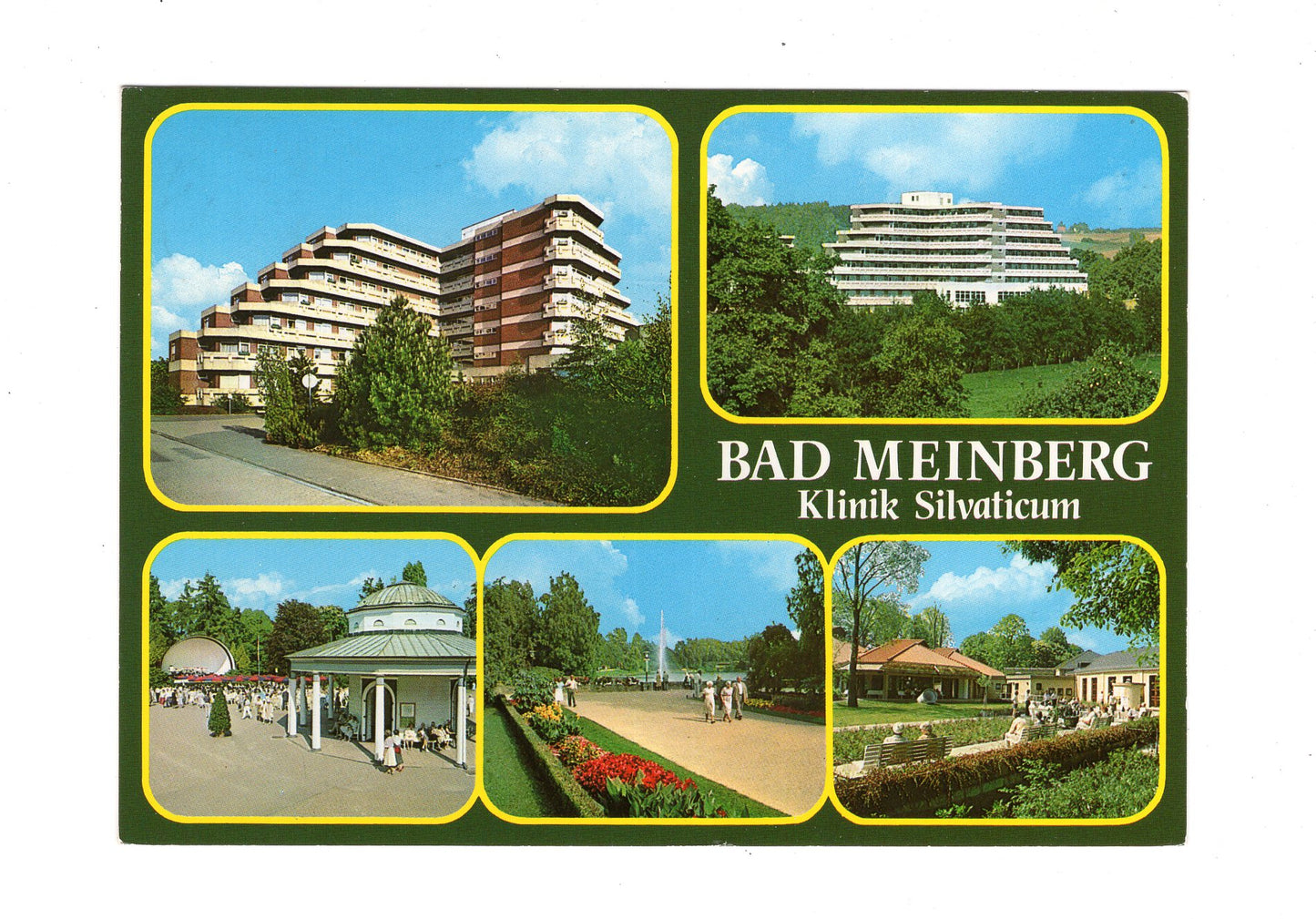 Ansichtskarte Bad Meinberg / Klinik Silvaticum