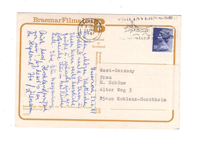 Ansichtskarte Edinburgh Castle / Schottland / M1-67