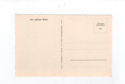Ansichtskarte Oberwesel am Rhein mit der Schönburg
